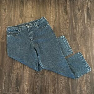 Women’s Duluth Trading Company Flannel Jeans